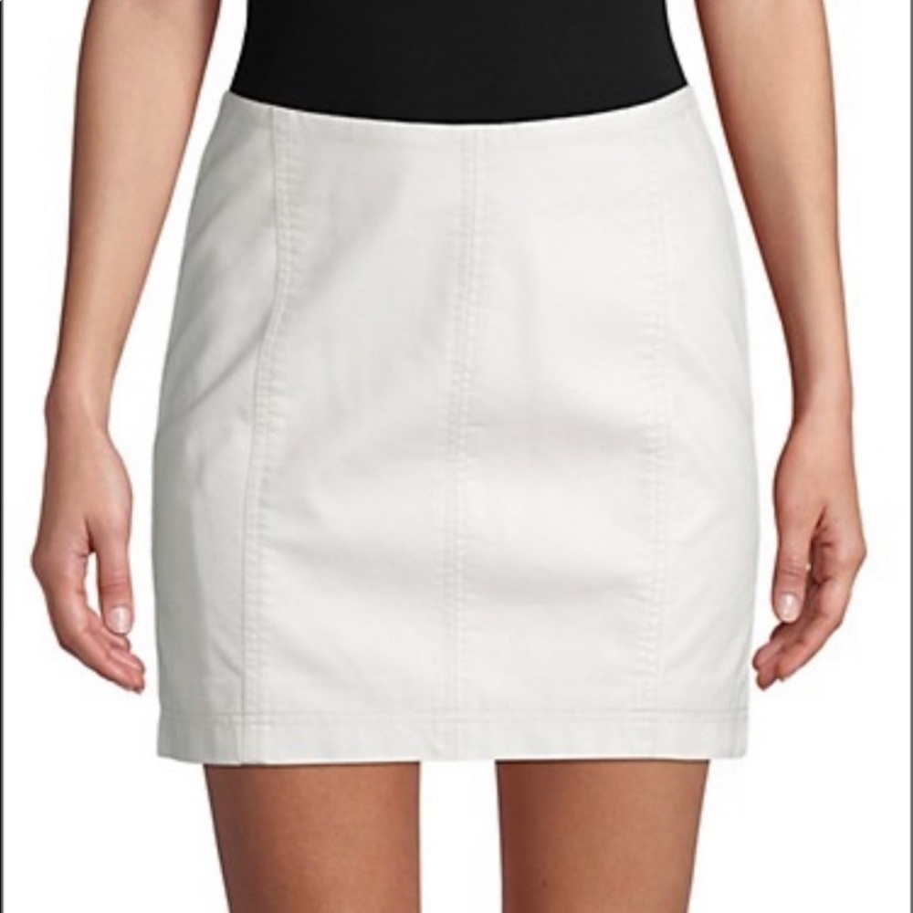 Free People Corduroy Mini Skirt